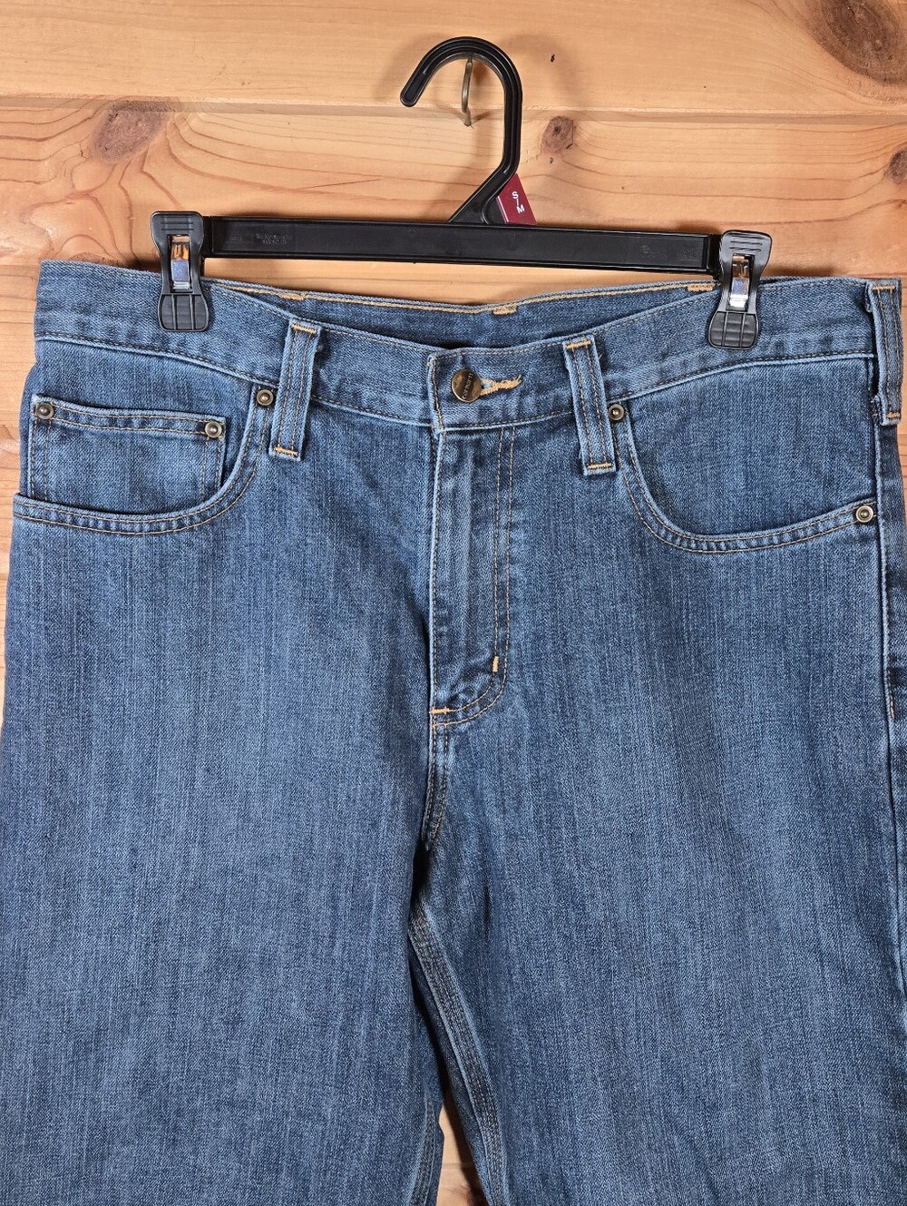 Carhartt Men's Relaxed Fit Straight Leg Denim Jeans Blue 32x30 Workwear
